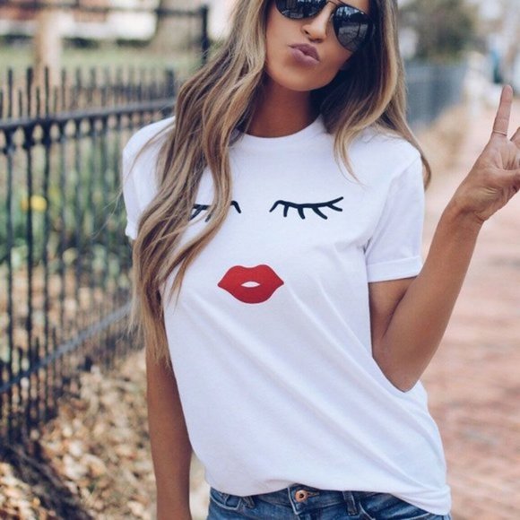 Tops - New Without Tag Casual Short Sleeve Women's T-shirt